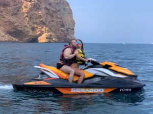 Moto de agua en pareja Benidorm
