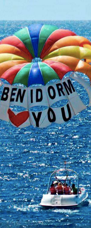 Parasailing Benidorm Parasailing Benidorm playa levante